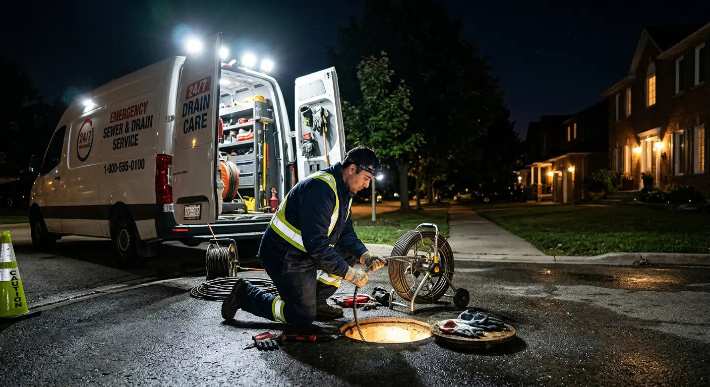 Sewer Line Repair in Hudson, MA